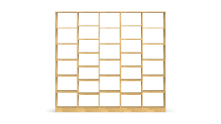 Standard made-to-measure bookcase